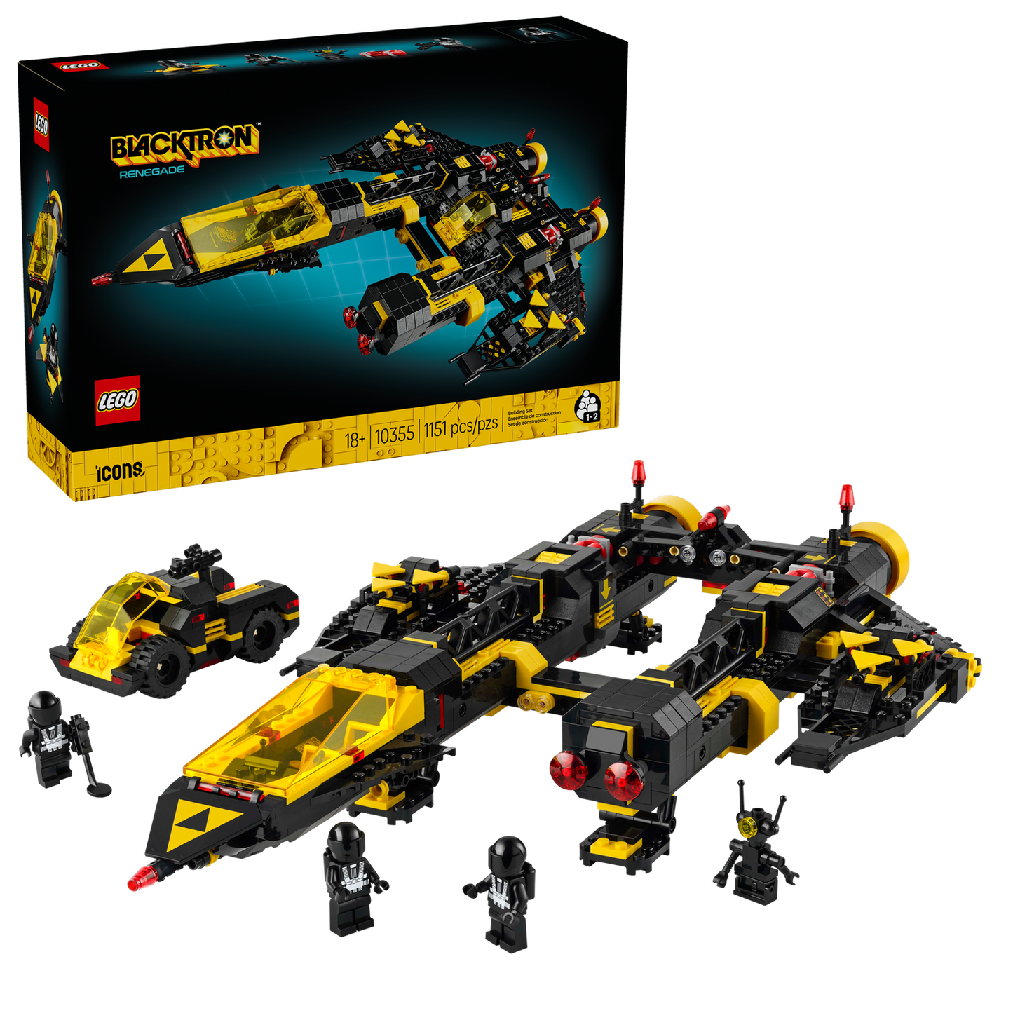 Icons 10355 Blacktron Renegade