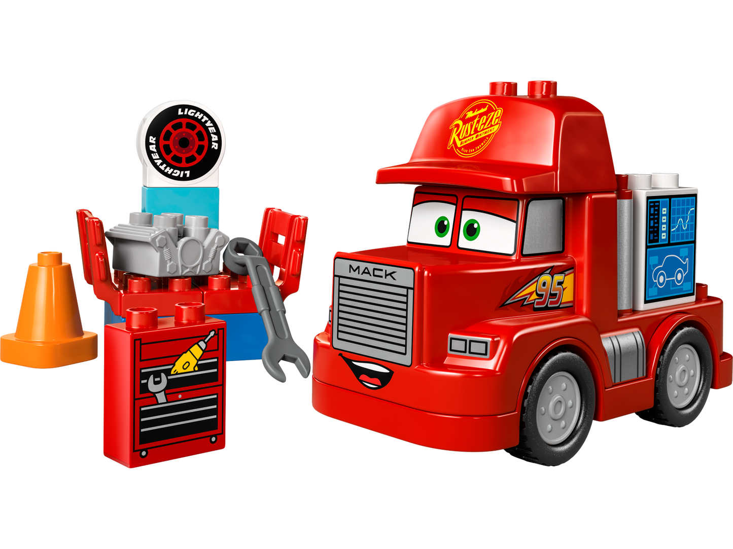 Disney 10417 Mack beim Rennen