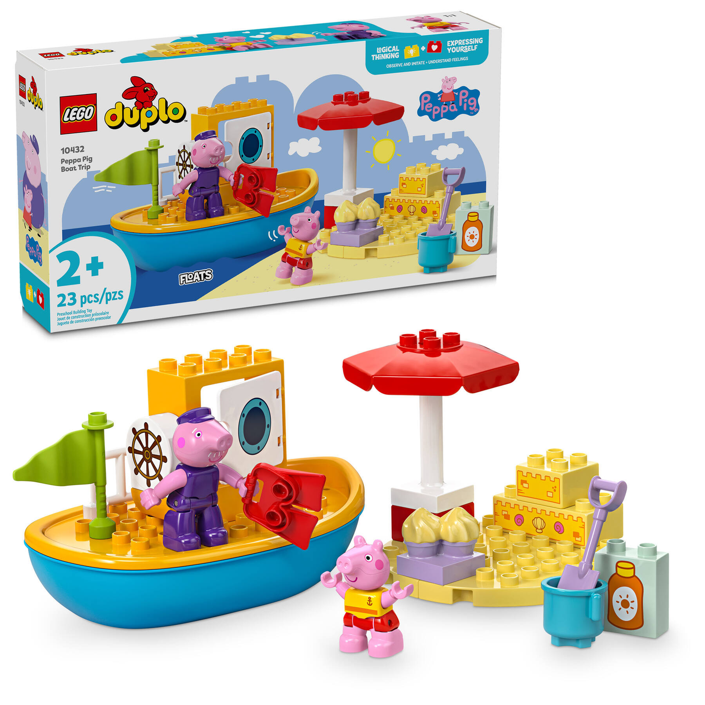 DUPLO 10432 Peppas Bootsausflug