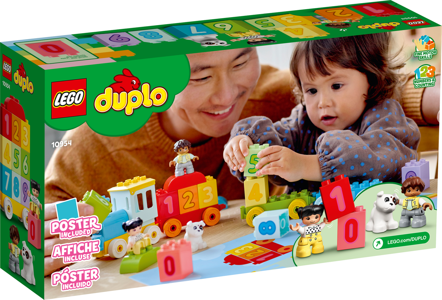 DUPLO 10954 Zahlenzug Zählen lernen