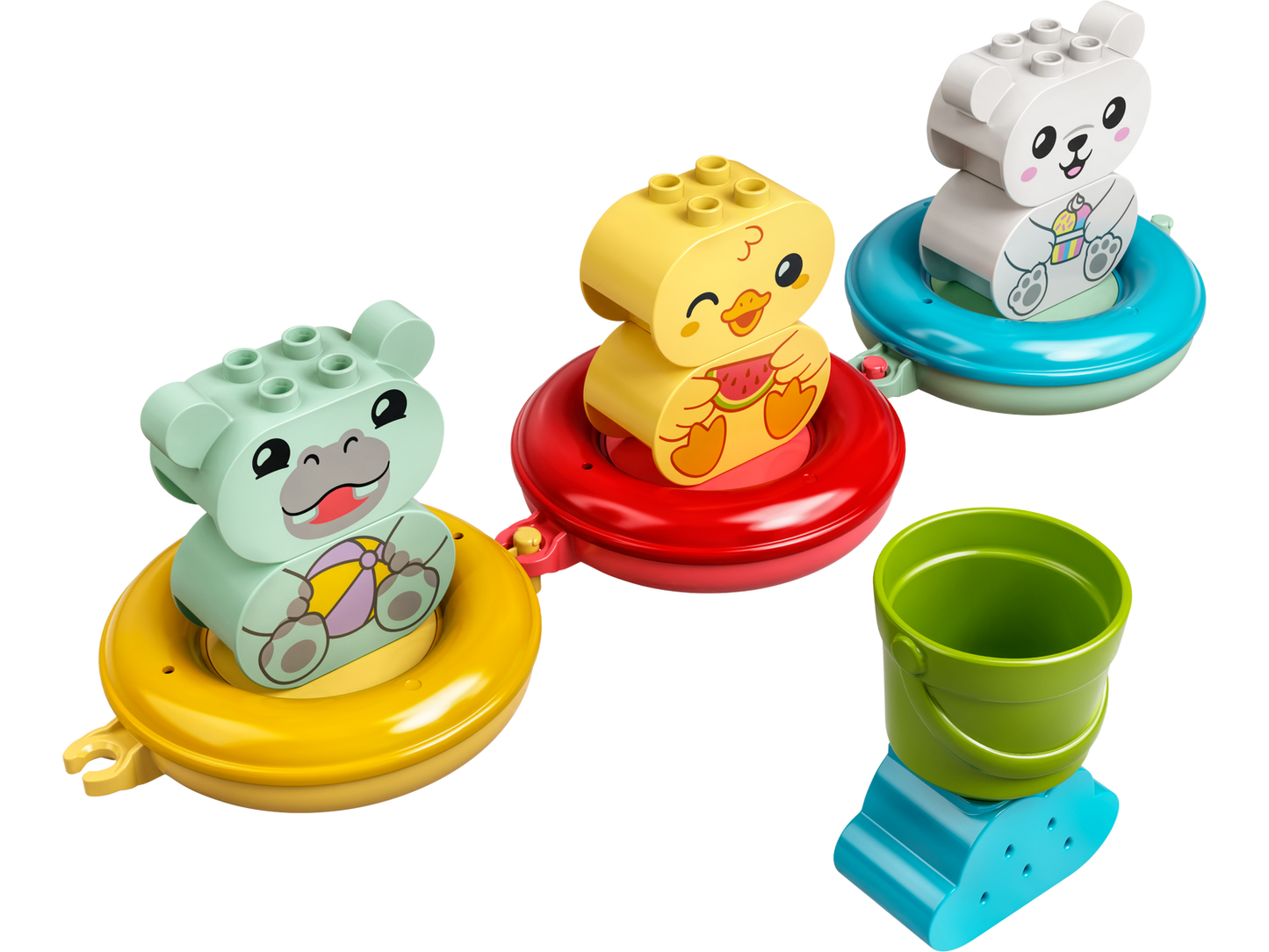 DUPLO 10965 Badewannenspaß: Schwimmender Tierzug
