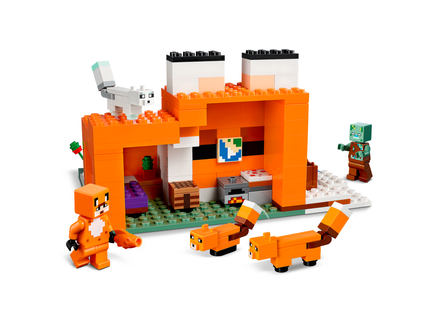 Minecraft 21178 Die Fuchs-Lodge