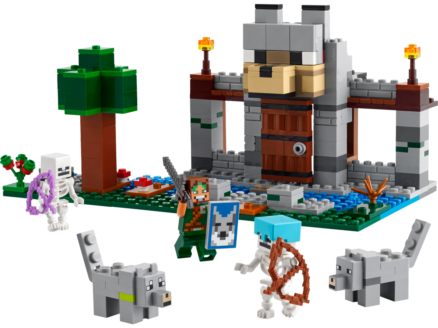 Minecraft 21261 Die Wolfsfestung