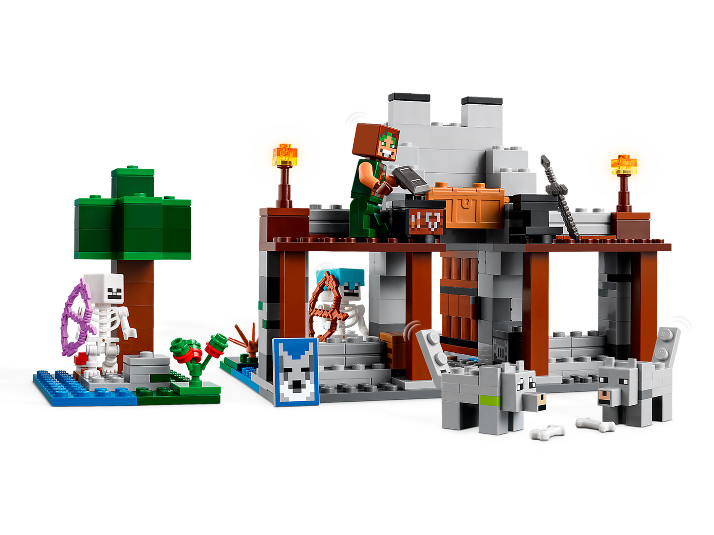 Minecraft 21261 Die Wolfsfestung