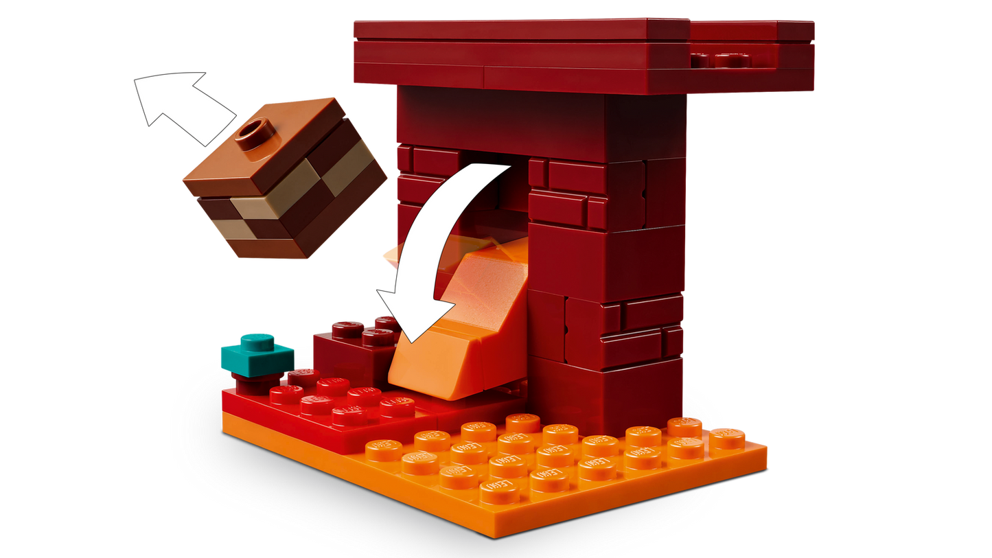 Minecraft 21266 Das Lava-Duell im Nether
