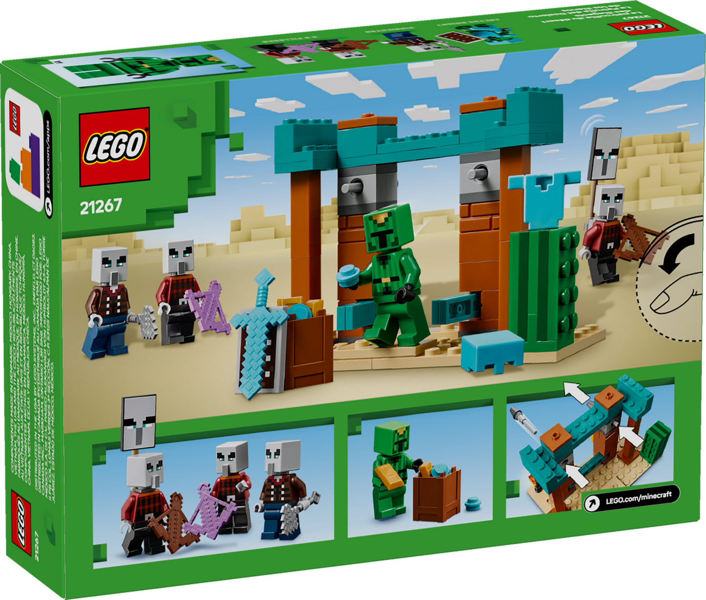 Minecraft 21267 Die Illager-Wüstenpatrouille