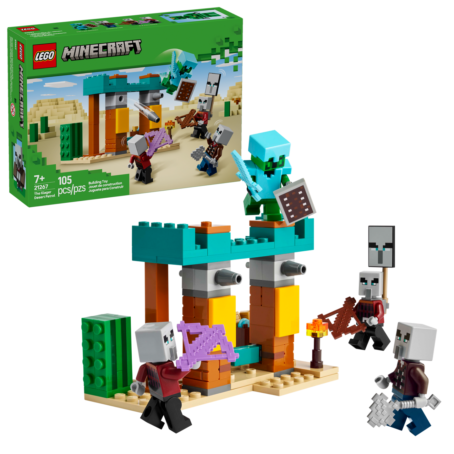 Minecraft 21267 Die Illager-Wüstenpatrouille