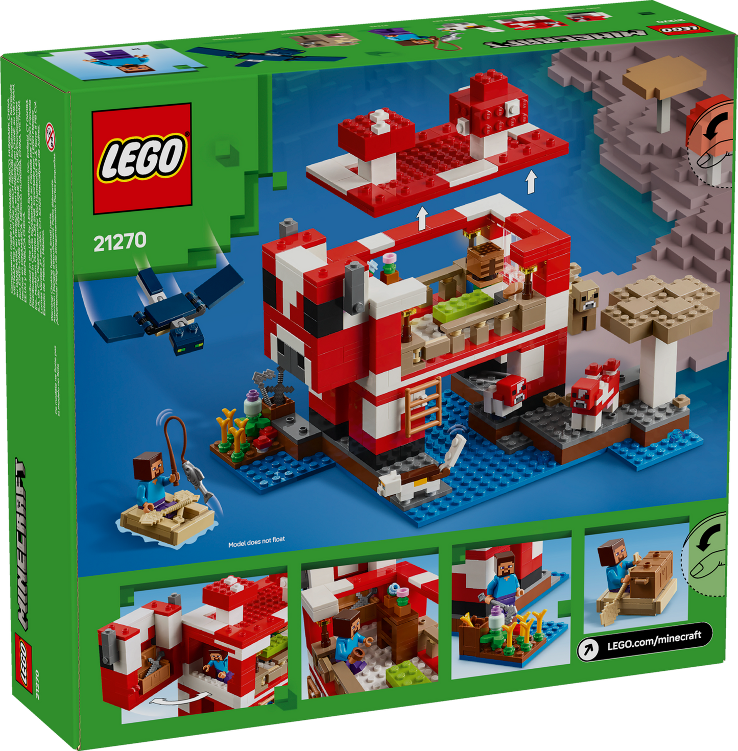Minecraft 21270 Das Pilzkuh-Haus