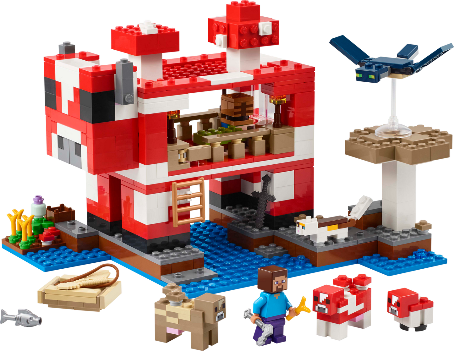 Minecraft 21270 Das Pilzkuh-Haus