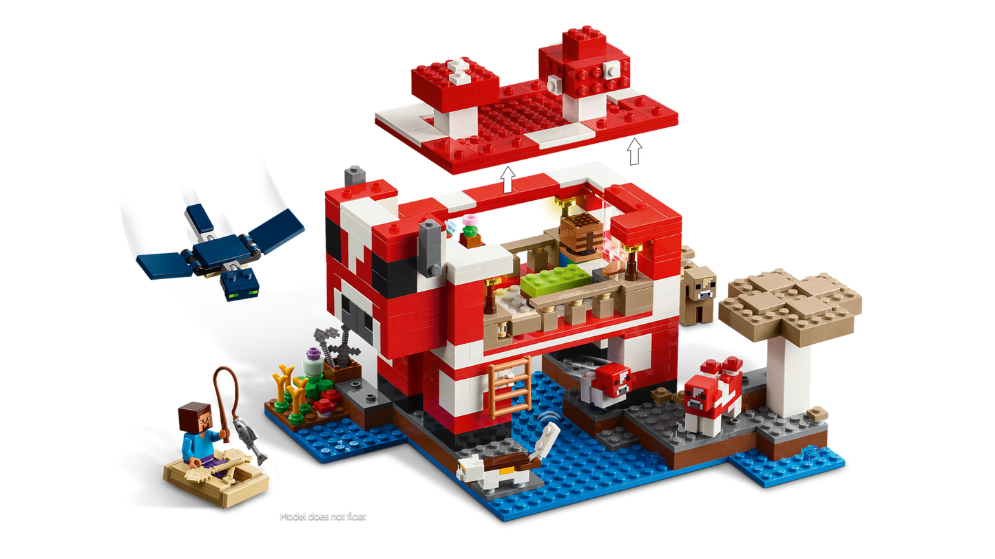 Minecraft 21270 Das Pilzkuh-Haus