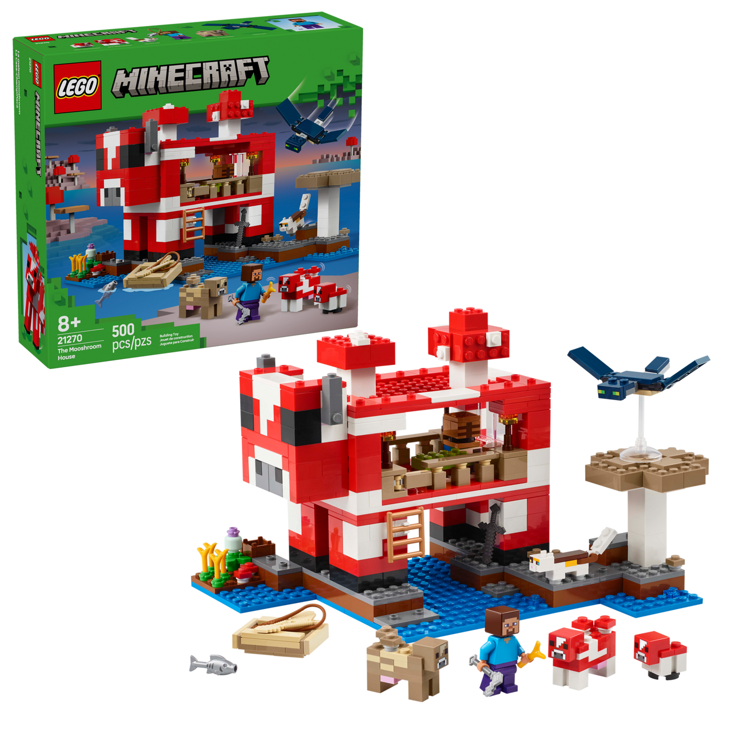 Minecraft 21270 Das Pilzkuh-Haus