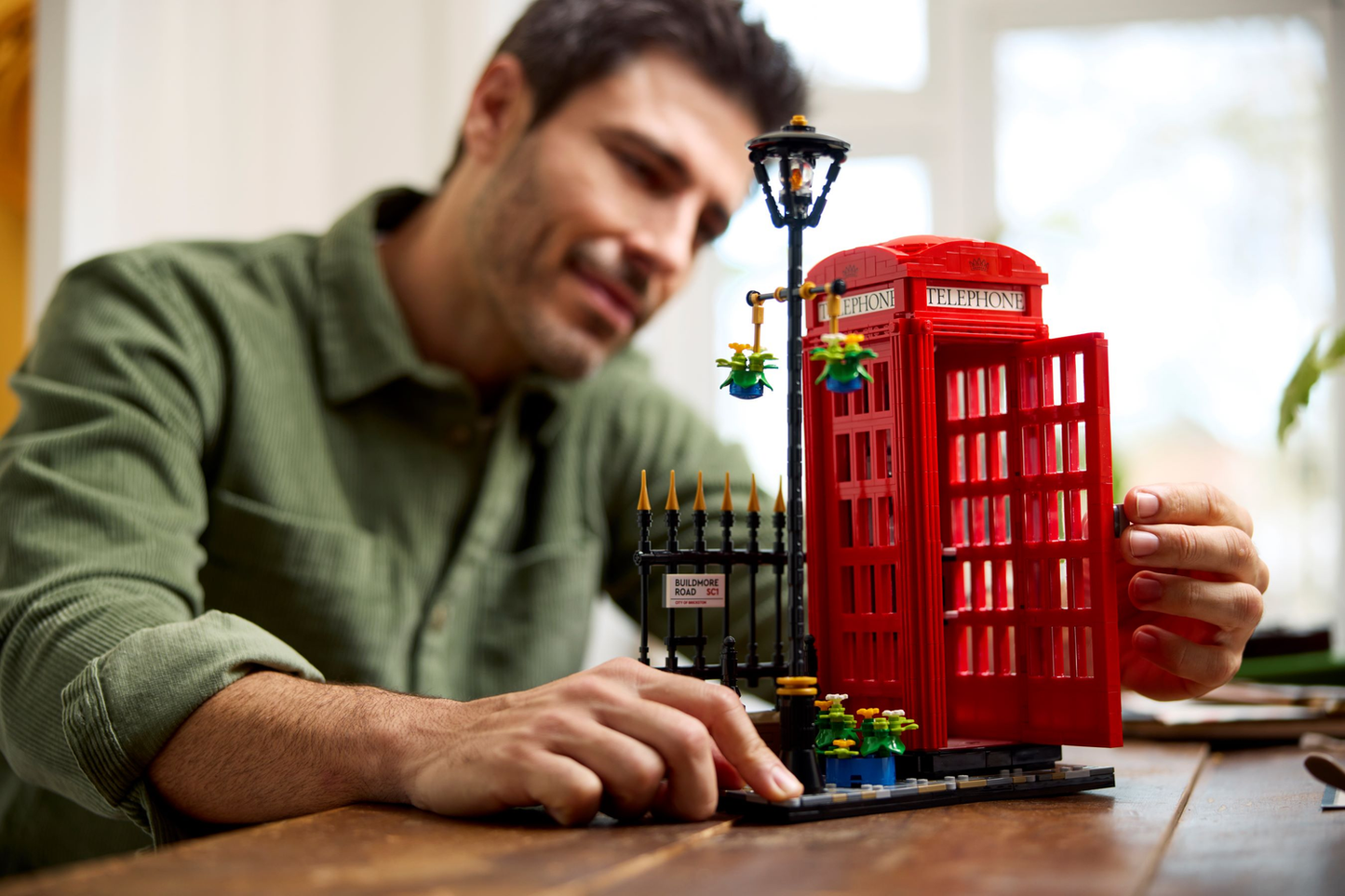 Ideas 21347 Rote Londoner Telefonzelle