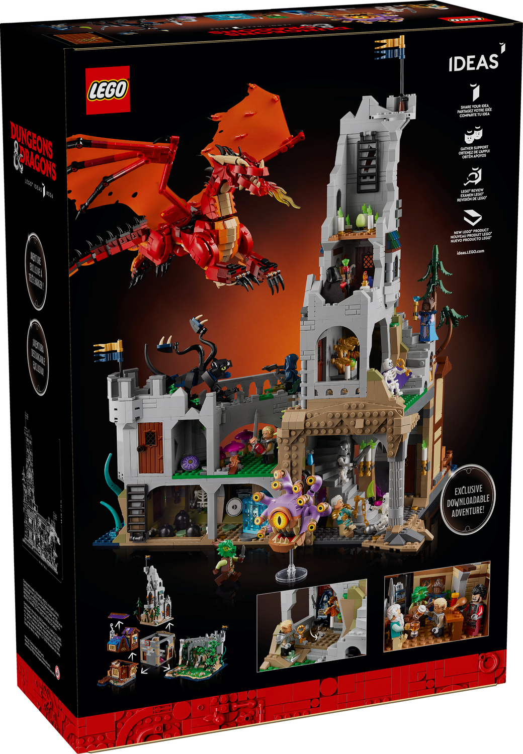 Ideas 21348 Dungeons & Dragons: Die Sage vom Roten Drachen