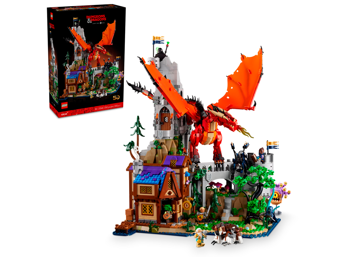 Ideas 21348 Dungeons & Dragons: Die Sage vom Roten Drachen
