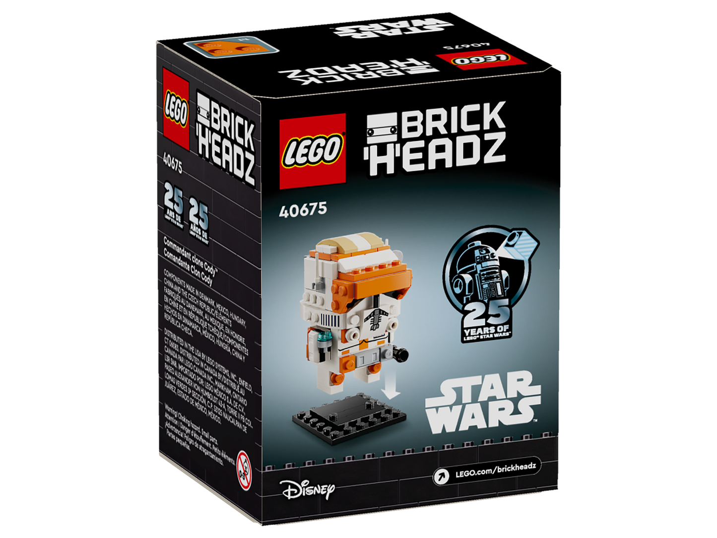 BrickHeadz 40675 Klon Commander Cody