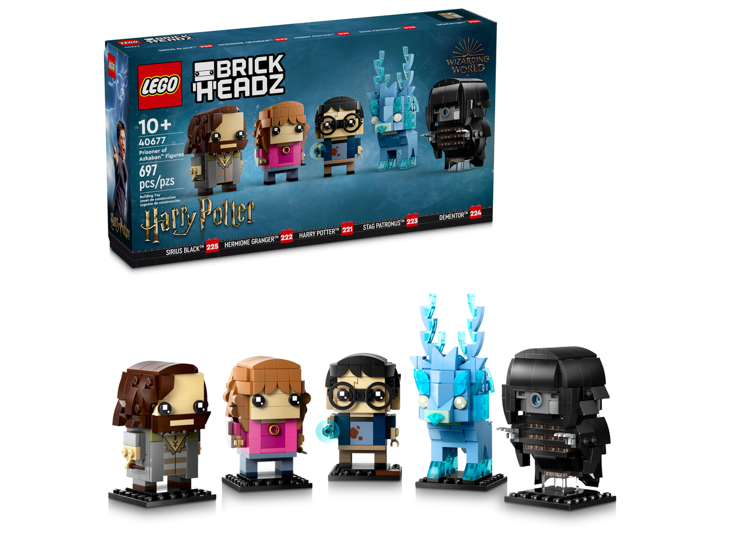 BrickHeadz 40677 Figuren aus Harry Potter und der Gefangene von Askaban