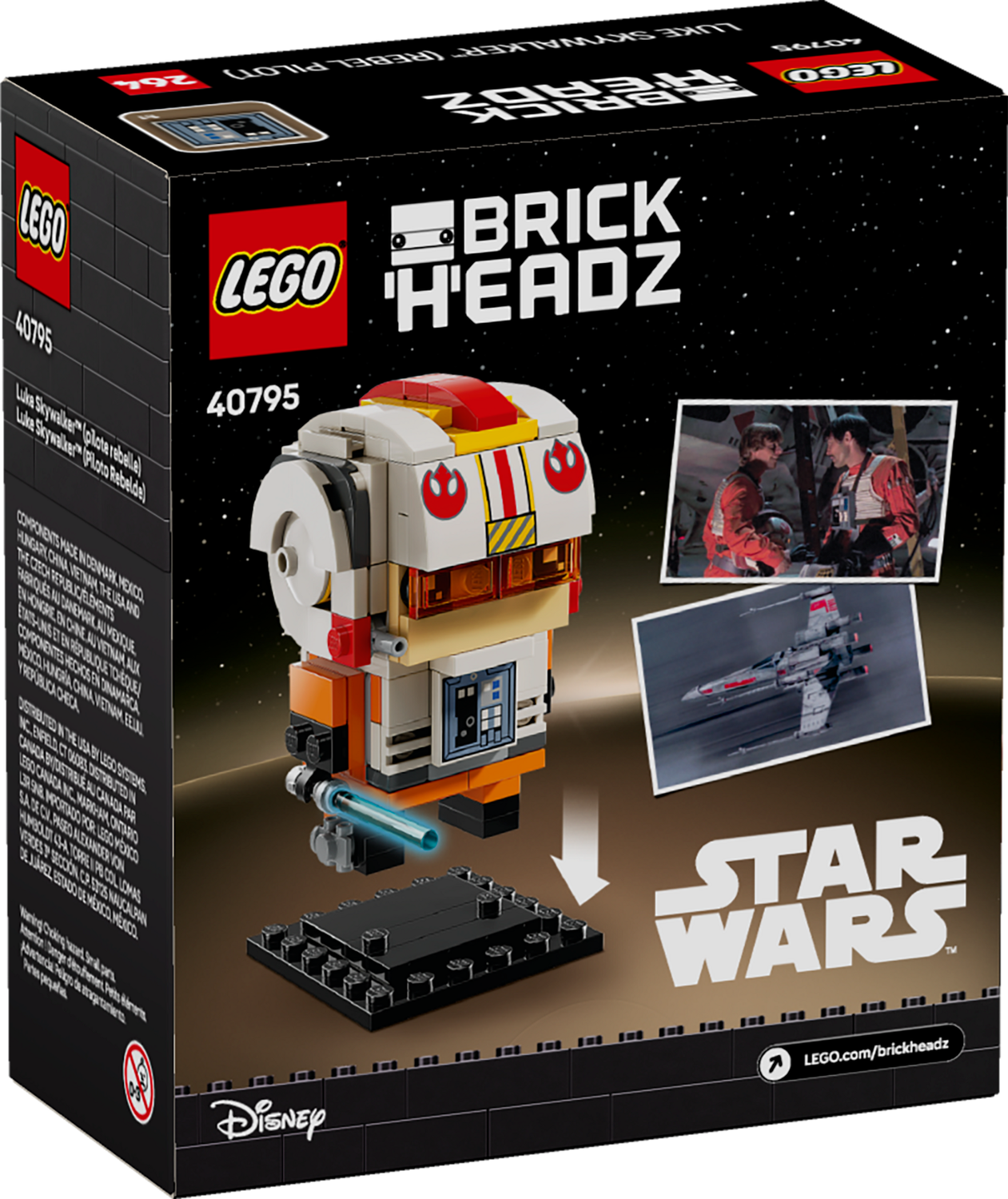 Star Wars 40795 Luke Skywalker (Rebellenpilot)