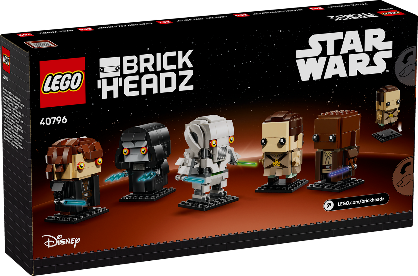Star Wars 40796 Helden und Bösewichte aus Die Rache der Sith