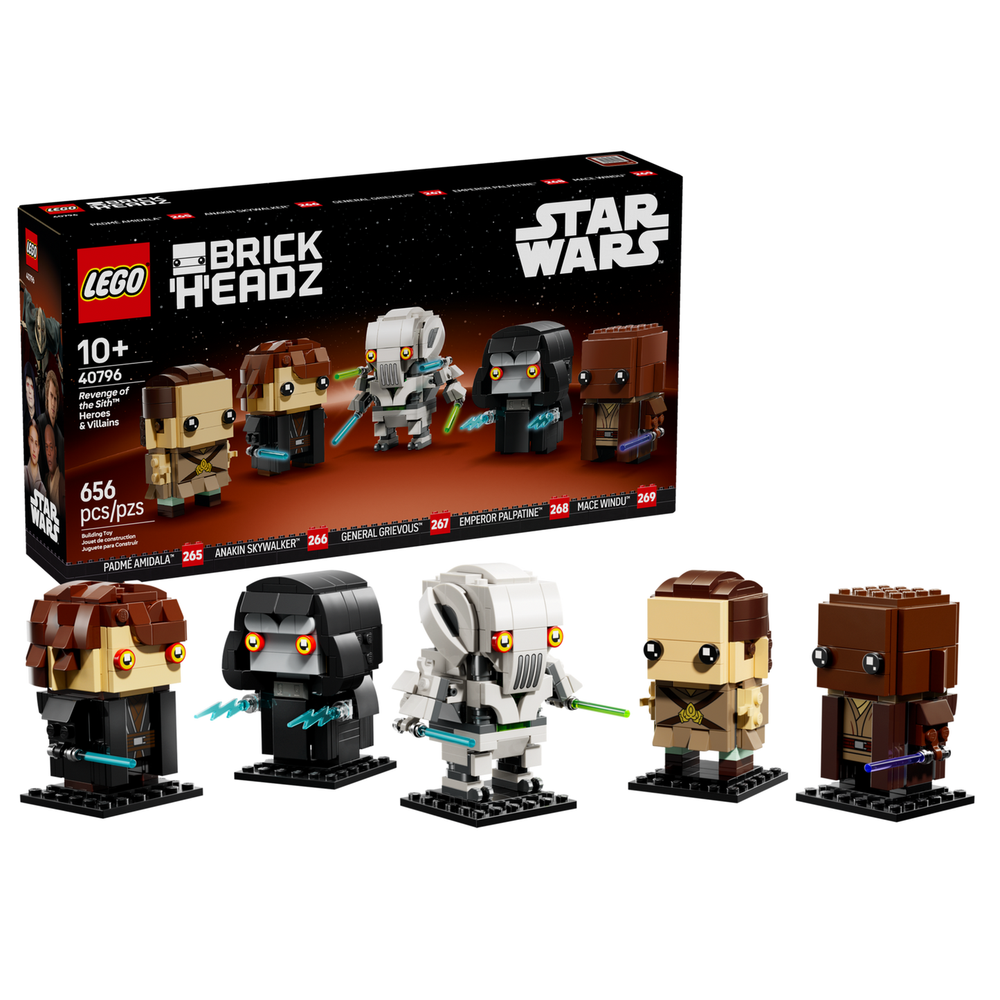 Star Wars 40796 Helden und Bösewichte aus Die Rache der Sith