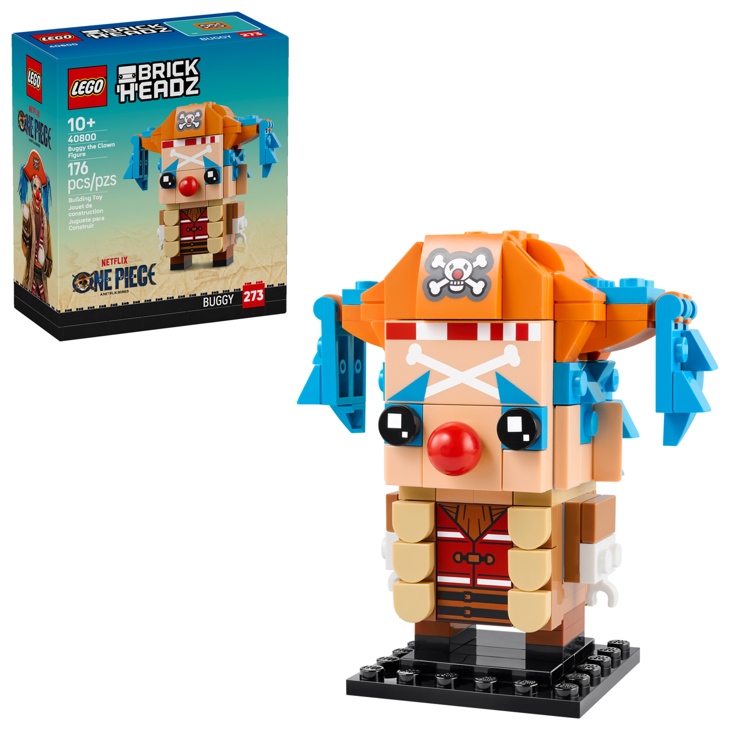 BrickHeadz 40800 Buggy der Clown Figur