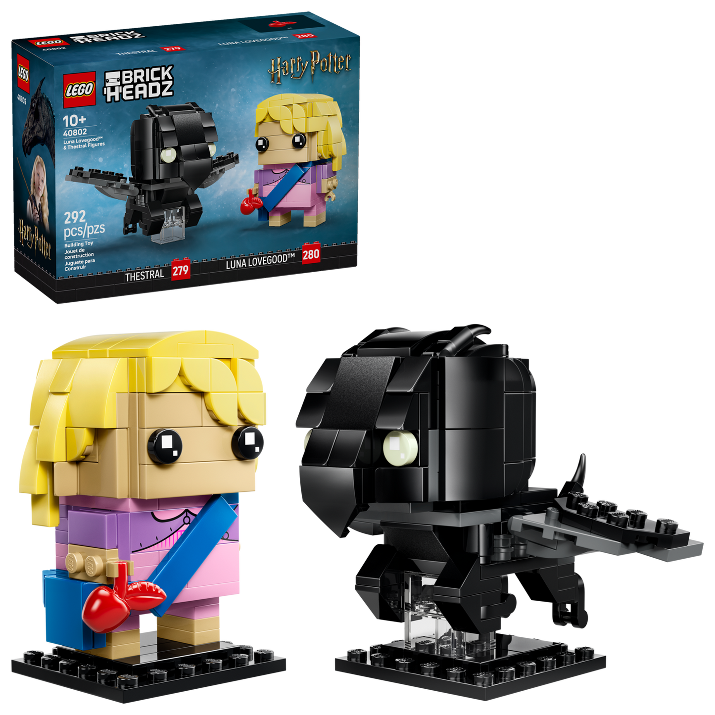 BrickHeadz 40802 Luna Lovegood & Thestral Figuren