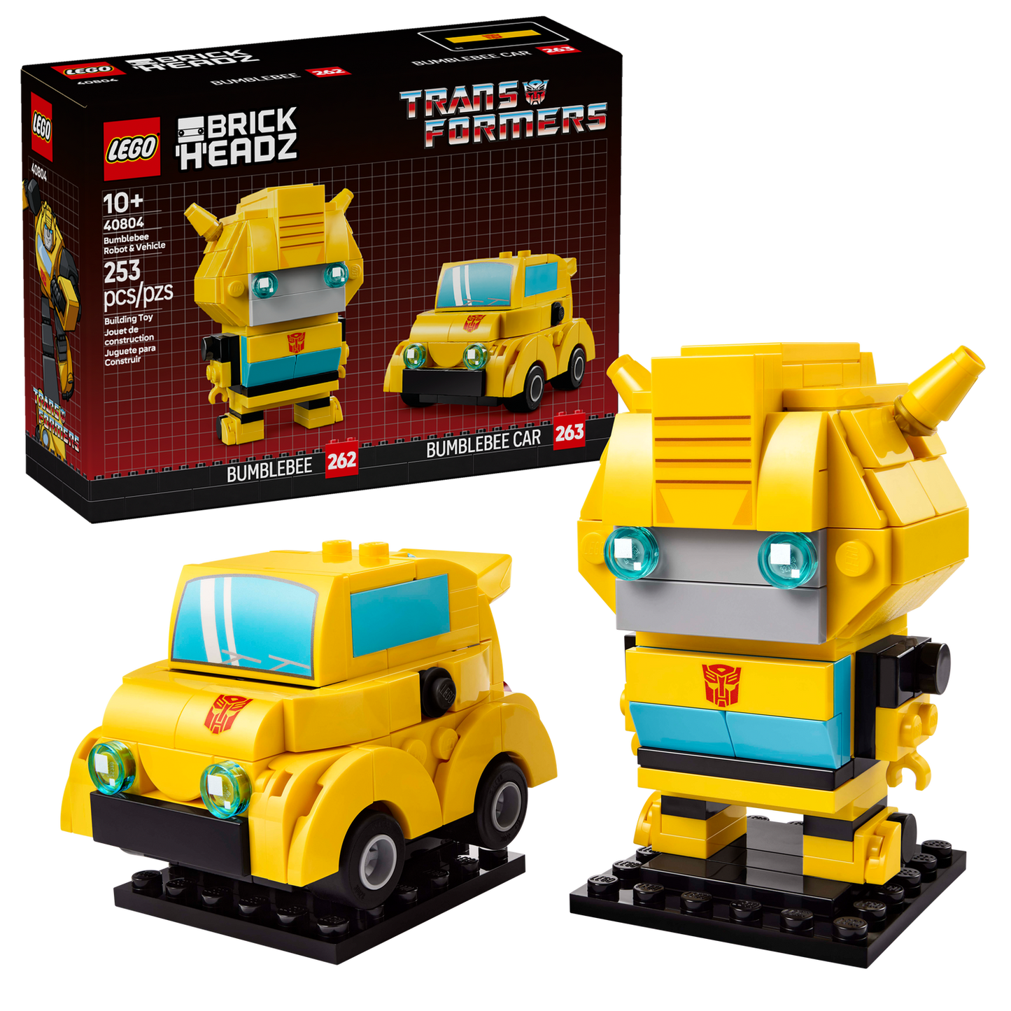 BrickHeadz 40804 Bumblebee Mech & Fahrzeug