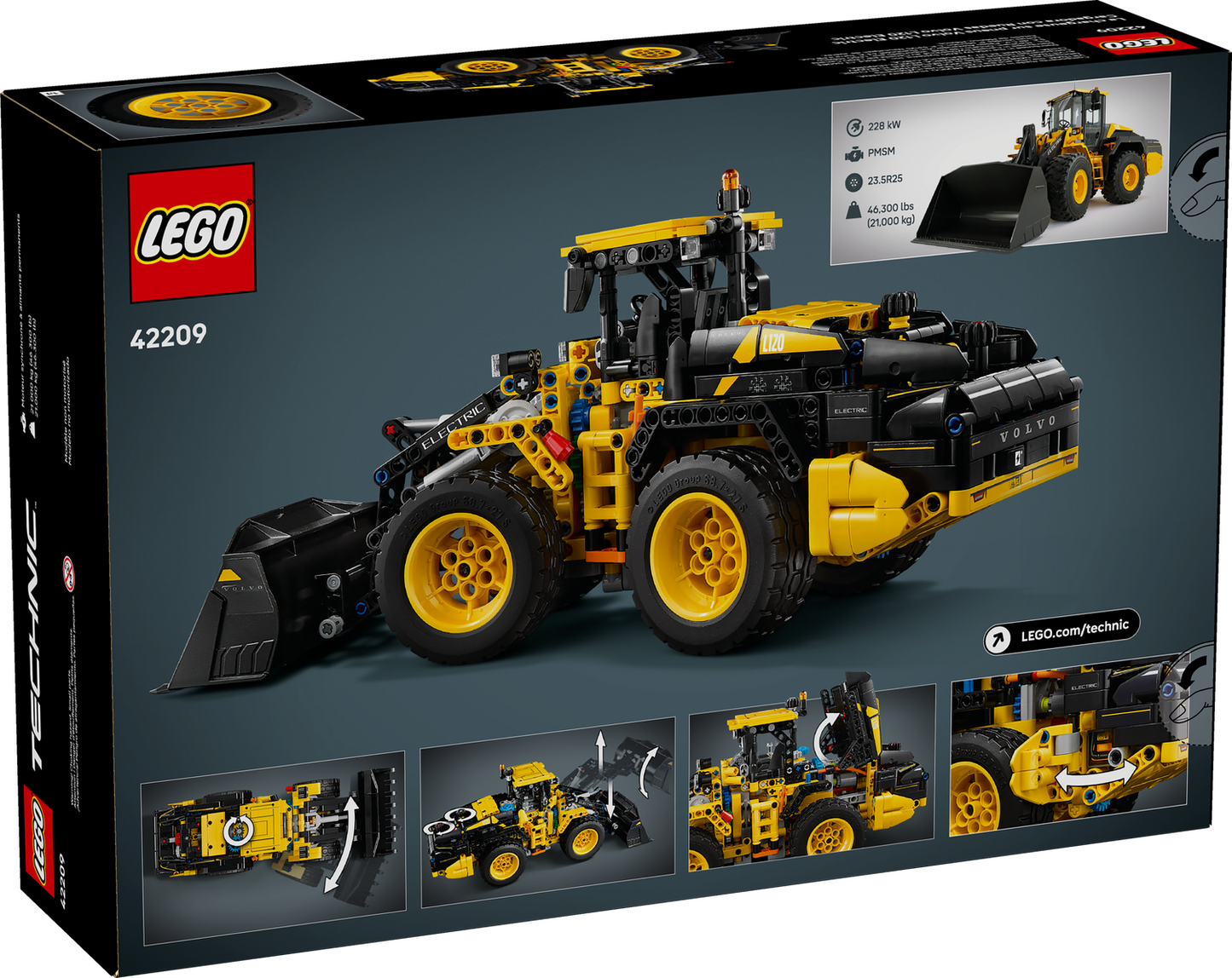 Technic 42209 Volvo L120 Electric Radlader