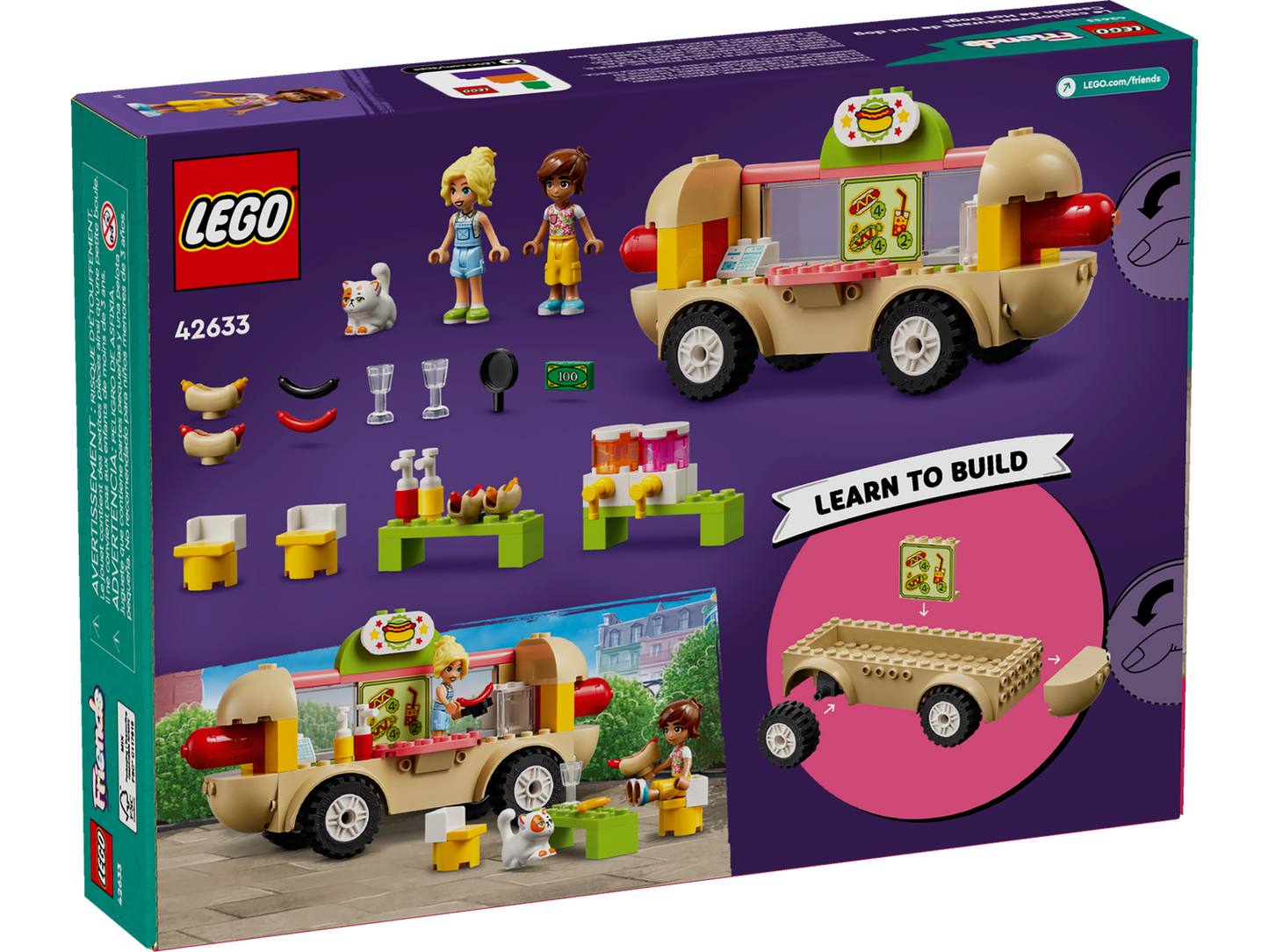 Friends 42633 Hotdog-Truck