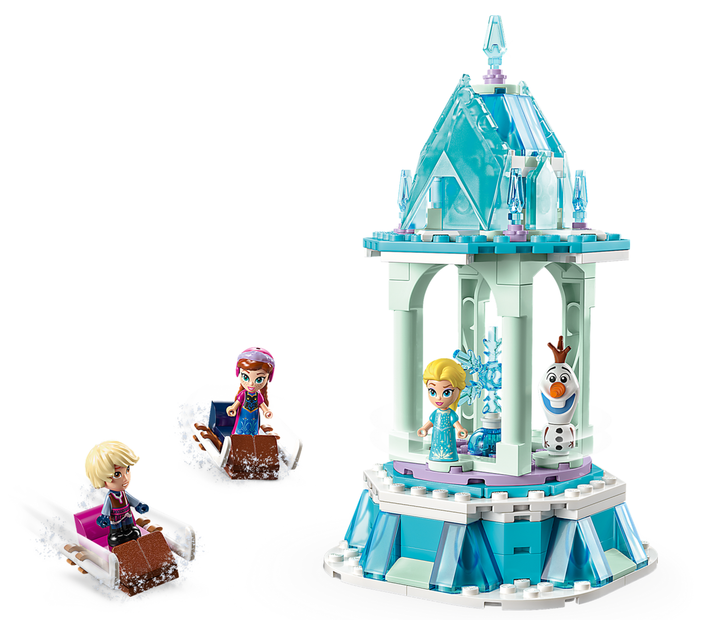 Disney 43218 Annas und Elsas magisches Karussell