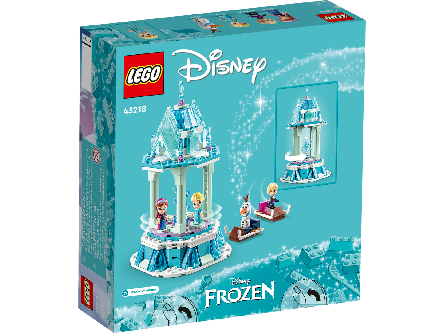 Disney 43218 Annas und Elsas magisches Karussell