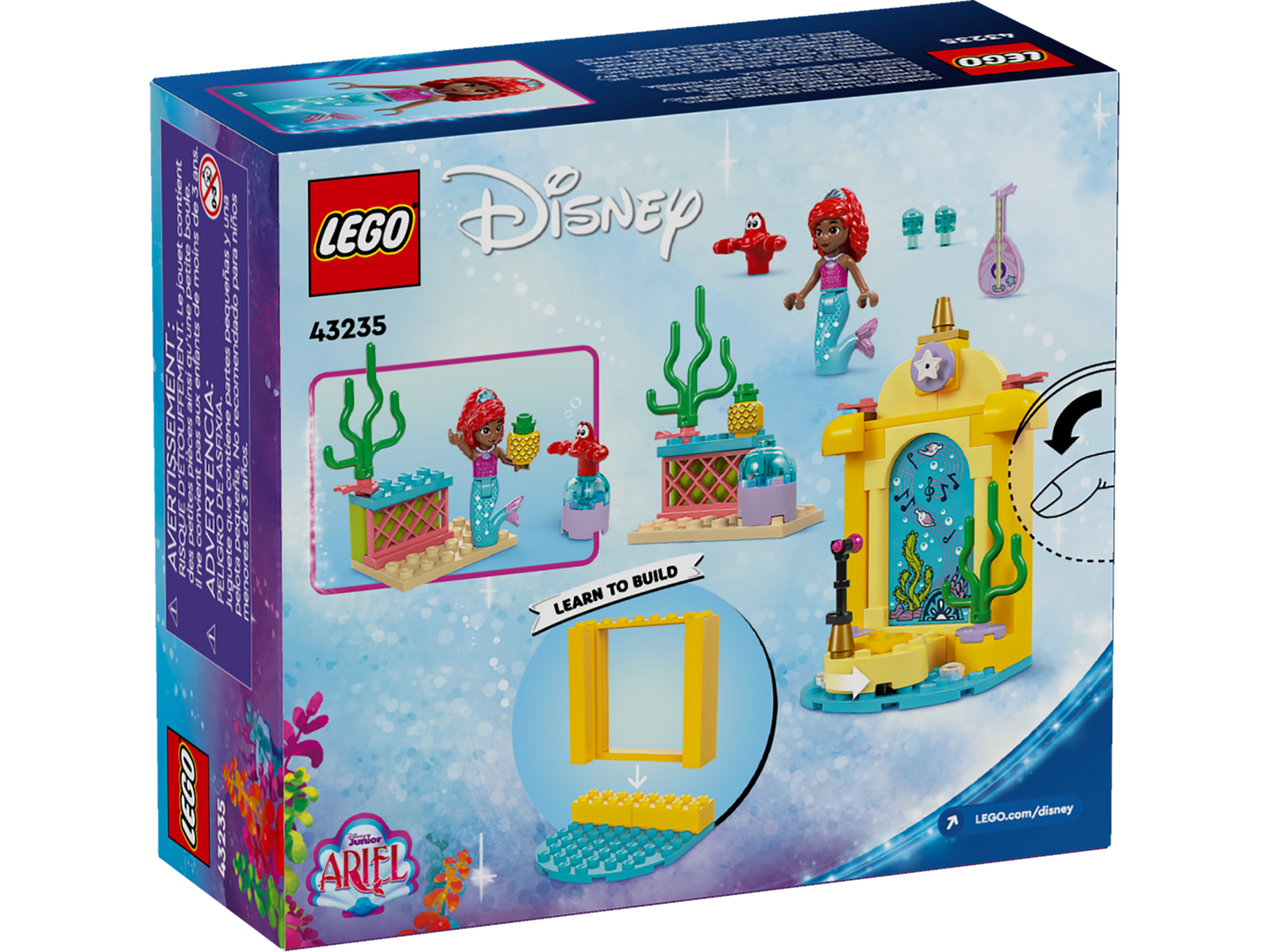 Disney 43235 Arielles Musikbühne