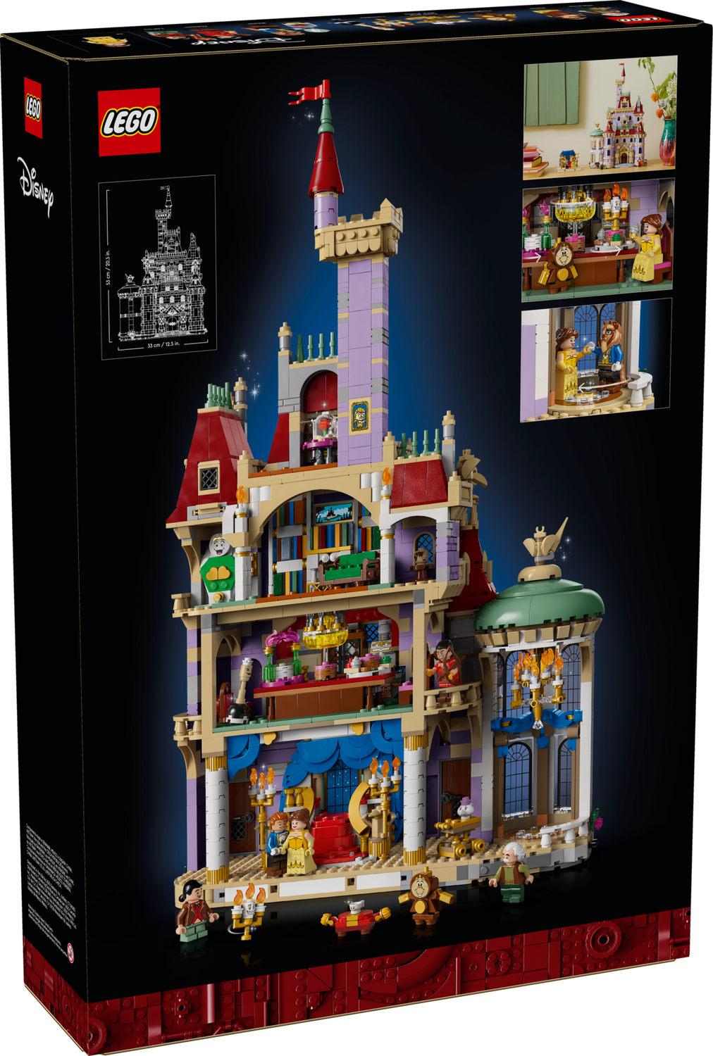 Disney 43263 Das Schloss aus „Die Schöne und das Biest“