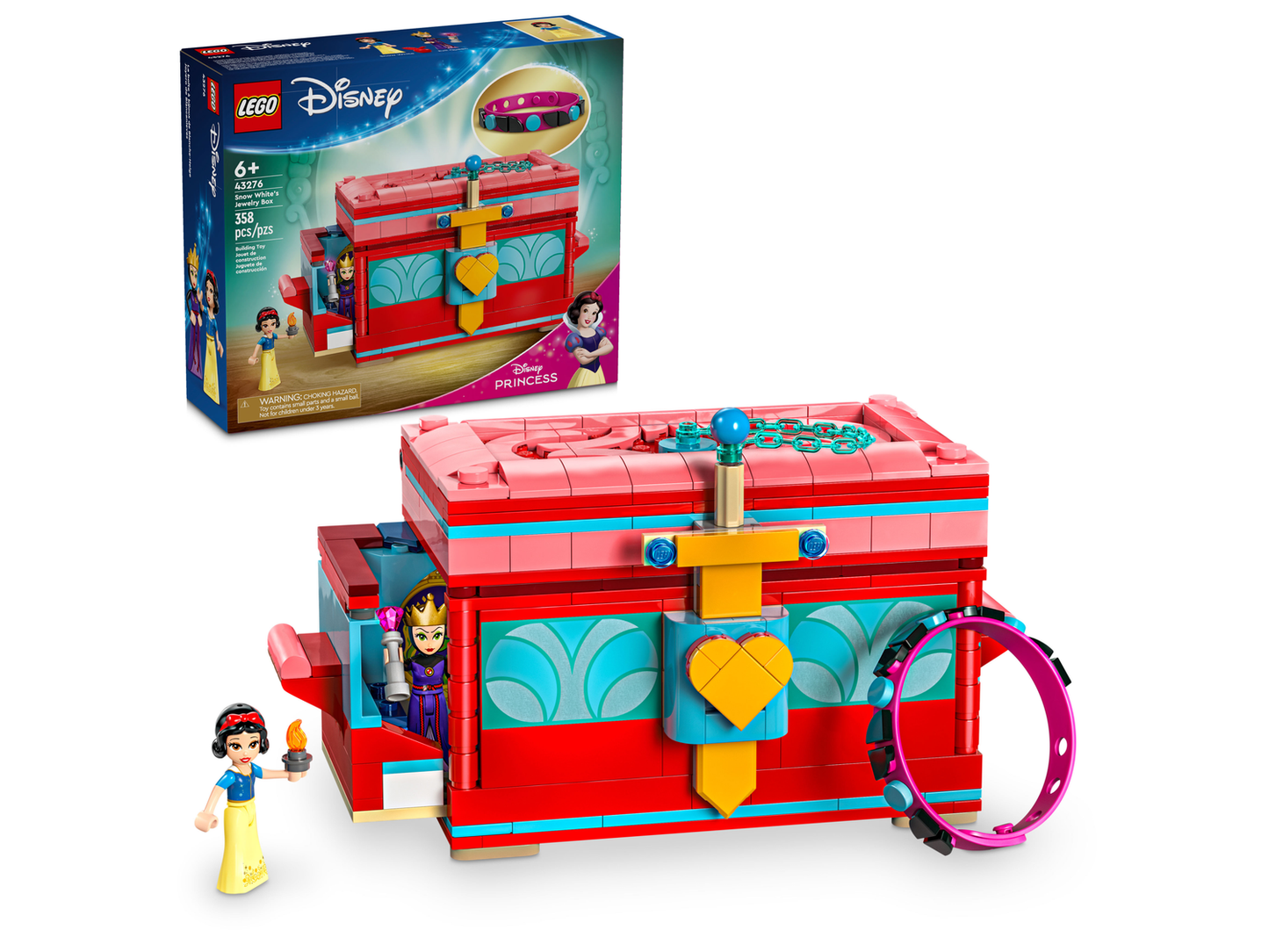 Disney 43276 Schneewittchens Schmuckkassette