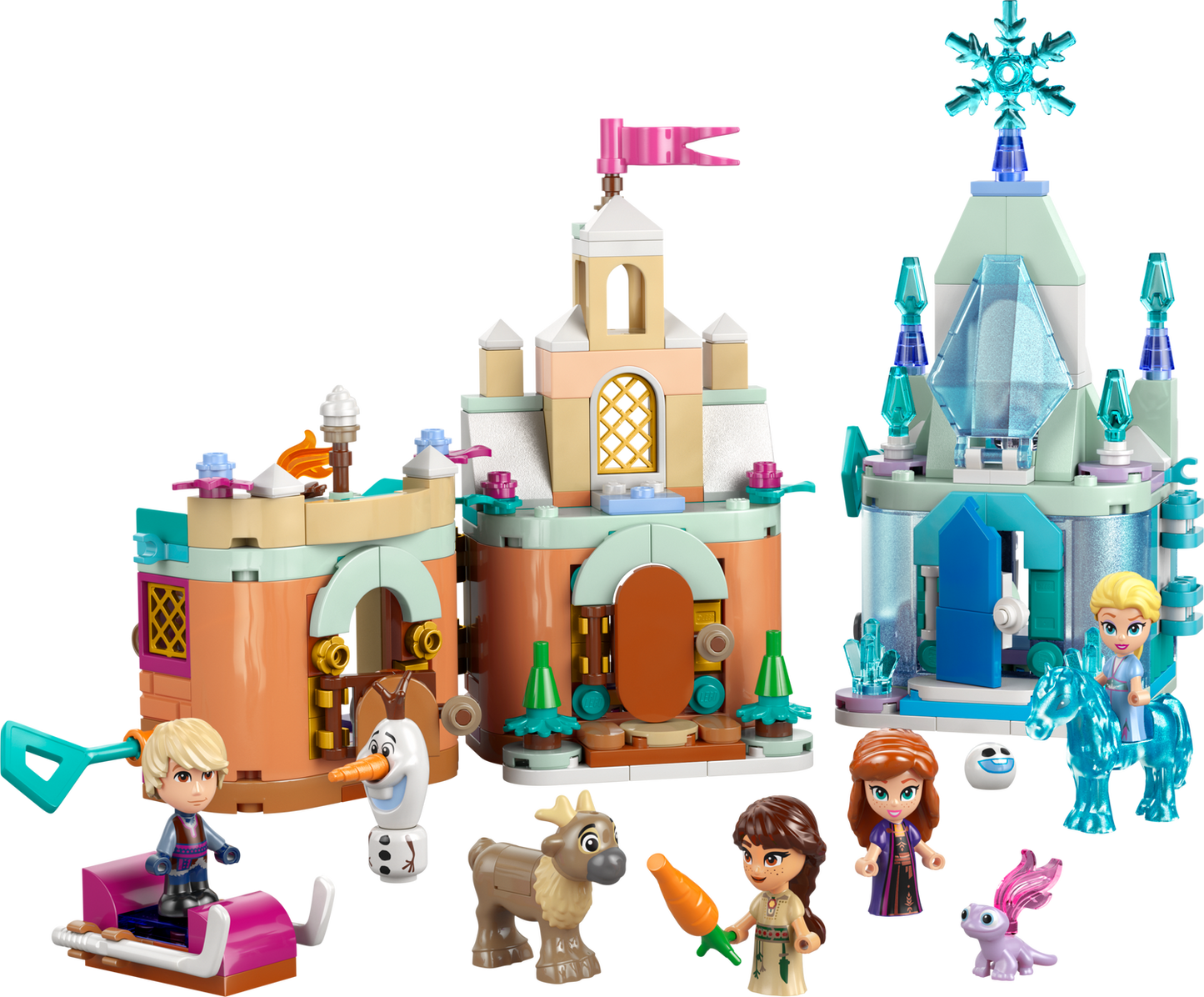Disney 43278 Schloss Arendelle und Elsas Eispalast