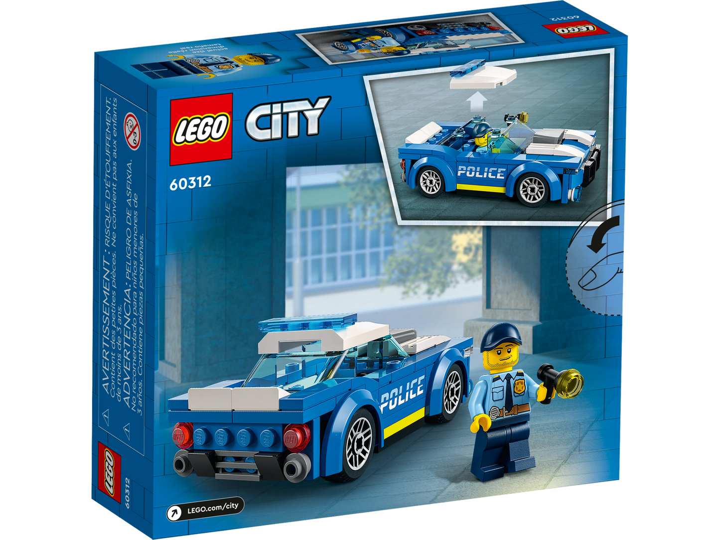 City 60312 Polizeiauto