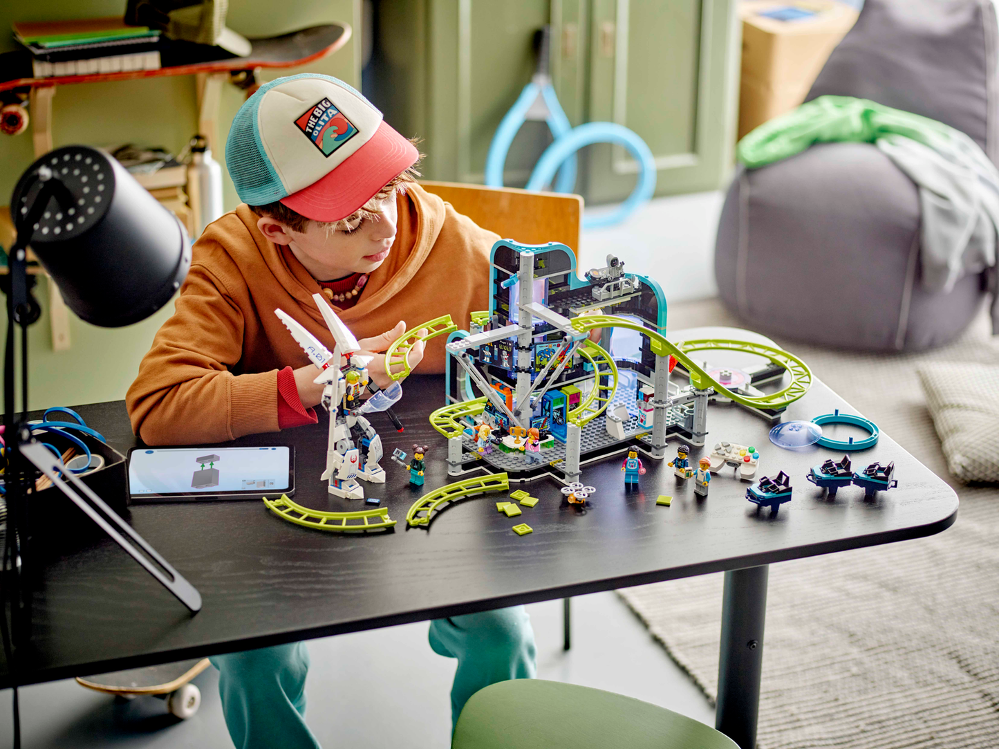 City 60421 Achterbahn mit Roboter-Mech