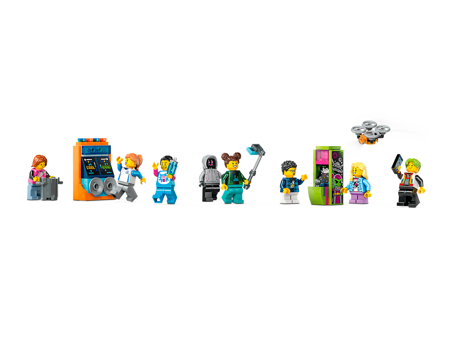 City 60421 Achterbahn mit Roboter-Mech