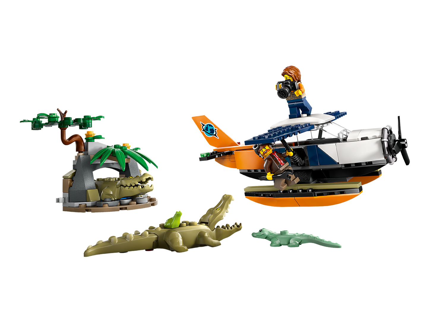 City 60425 Dschungelforscher-Wasserflugzeug