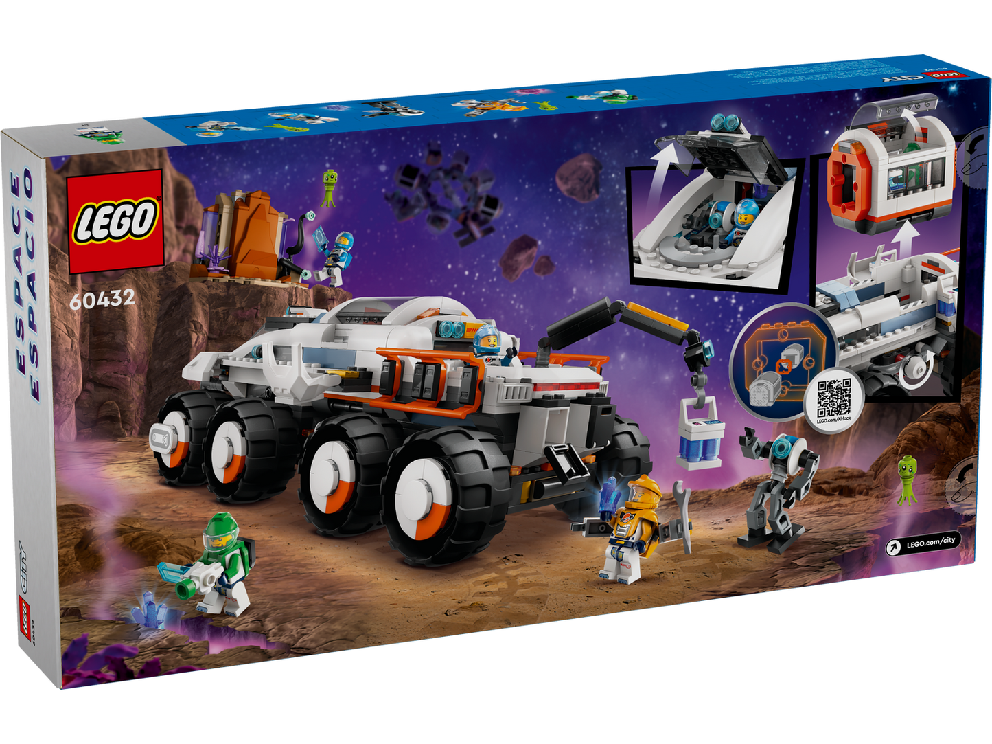 City 60432 Kommando-Rover mit Ladekran