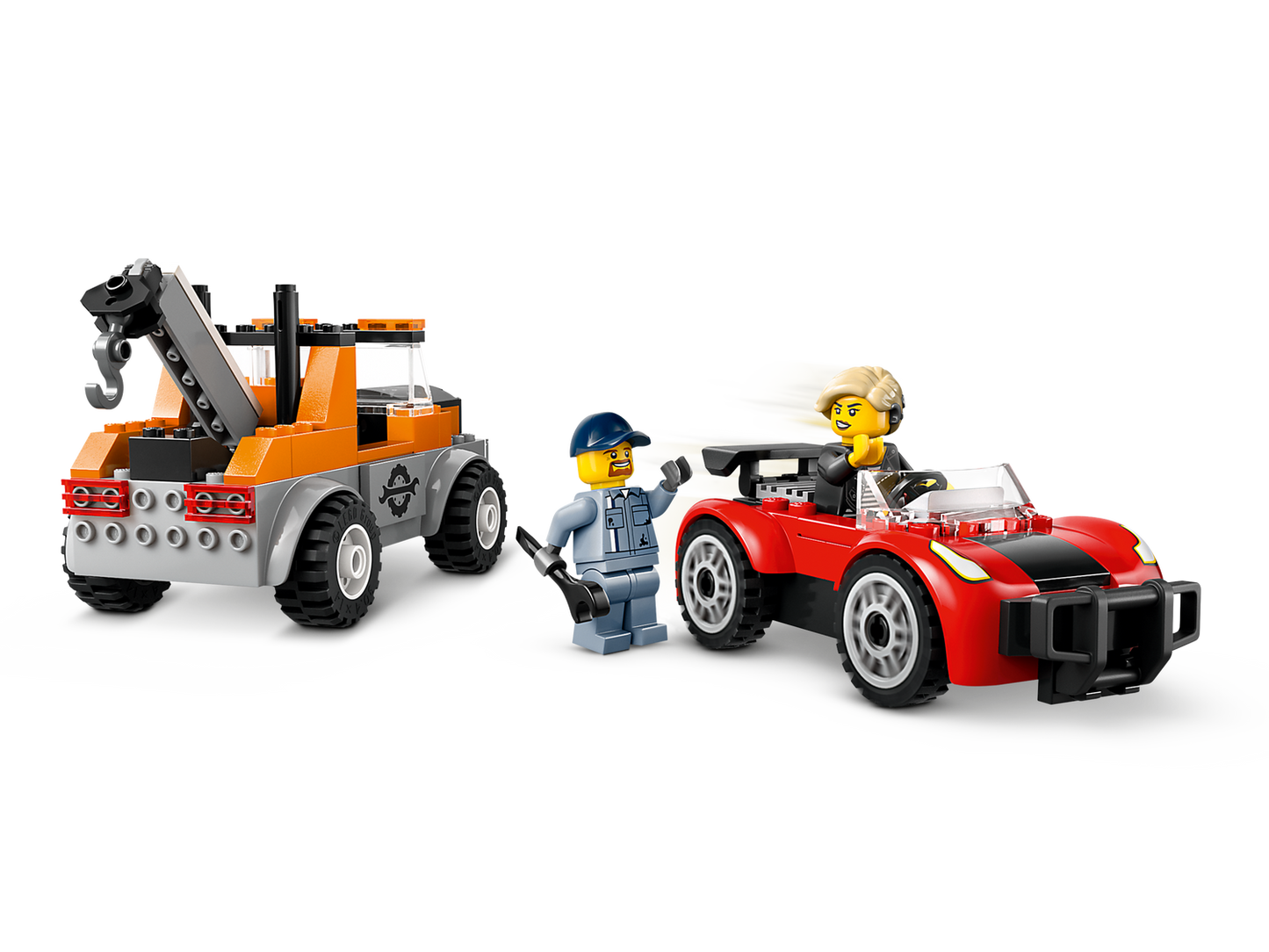 City 60435 Abschleppwagen mit Sportauto