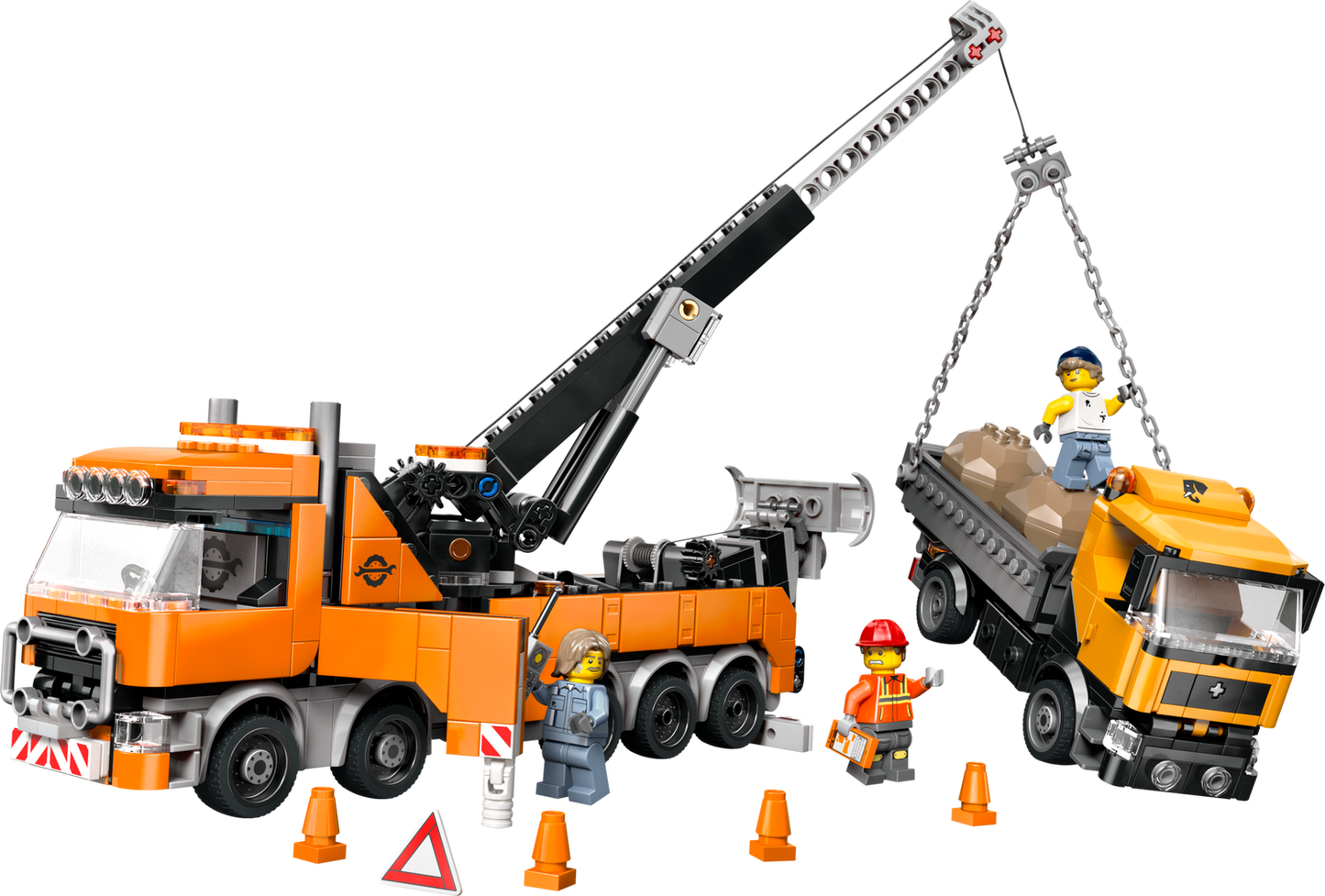 City 60467 Schwerlast-Abschleppwagen mit Kran