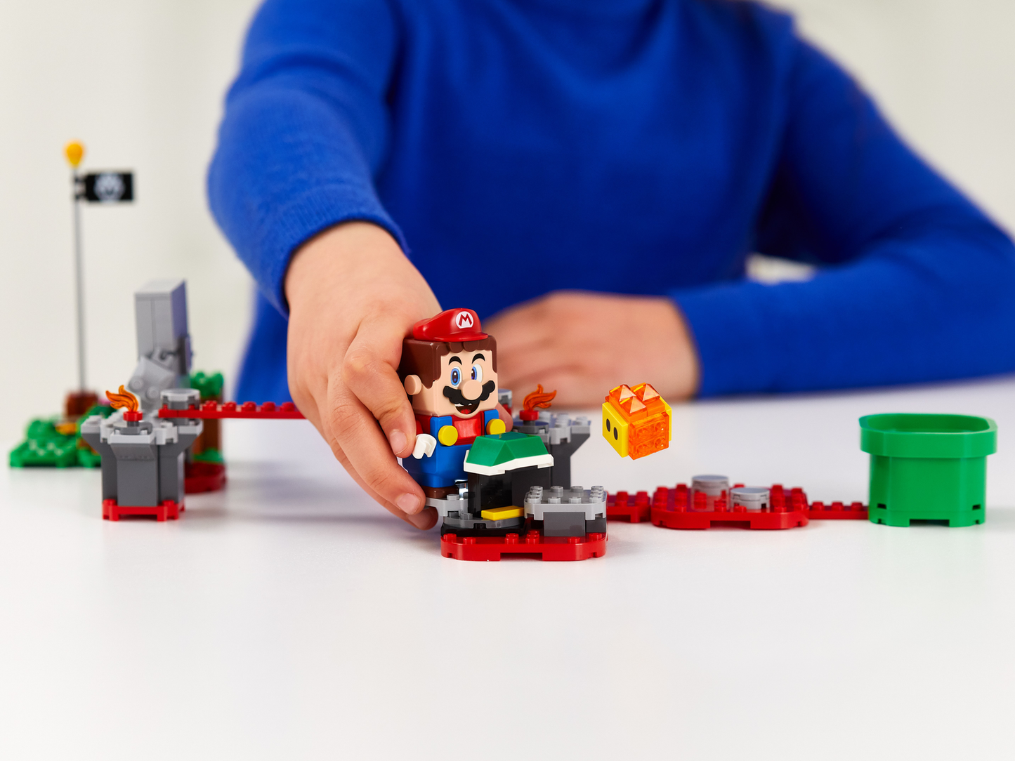 Super Mario 71364 Wummps Lava-Ärger Erweiterungsset