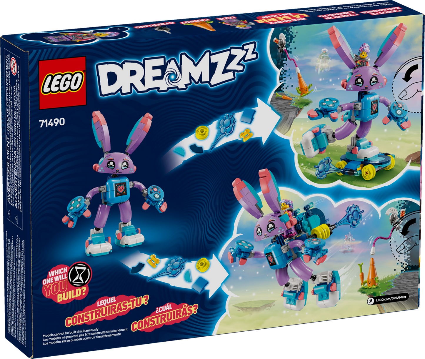 DREAMZzz 71490 Izzie und Bunchurro der Gaming-Hase