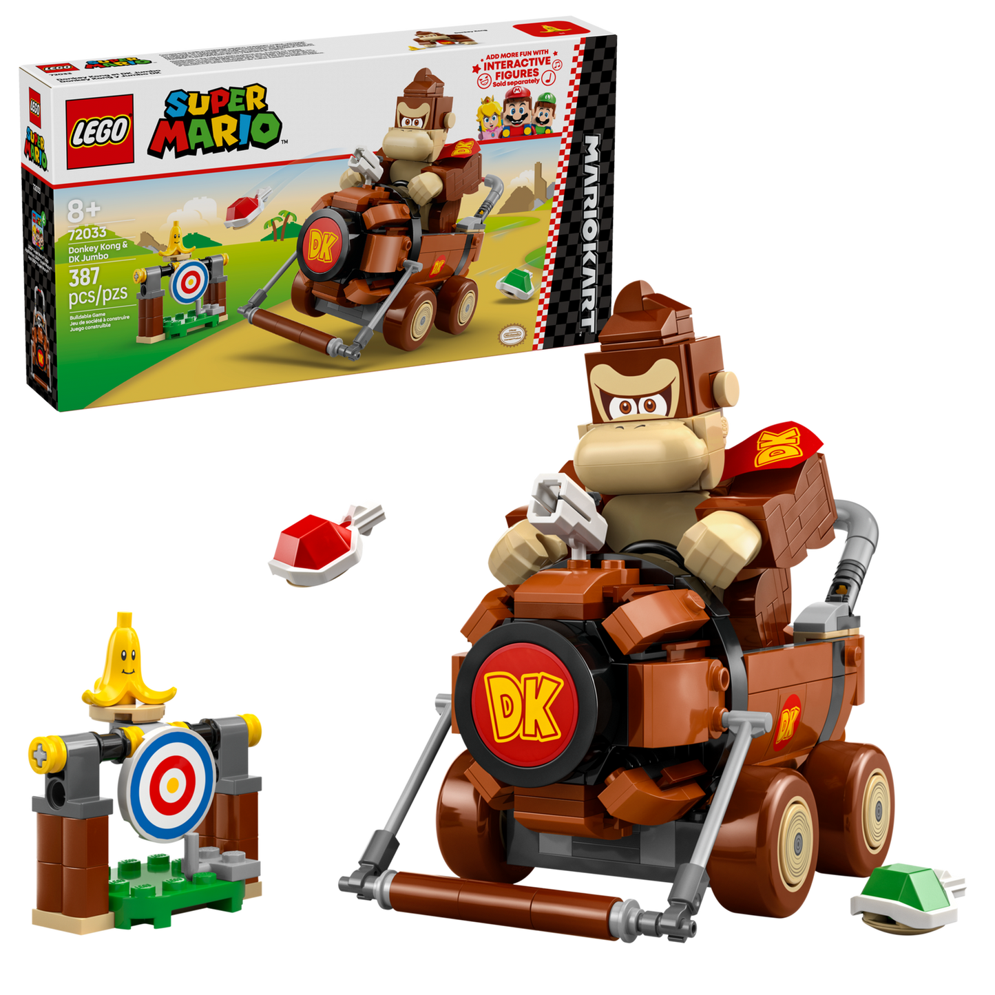Super Mario 72033 Mario Kart Donkey Kong & DK Jumbo