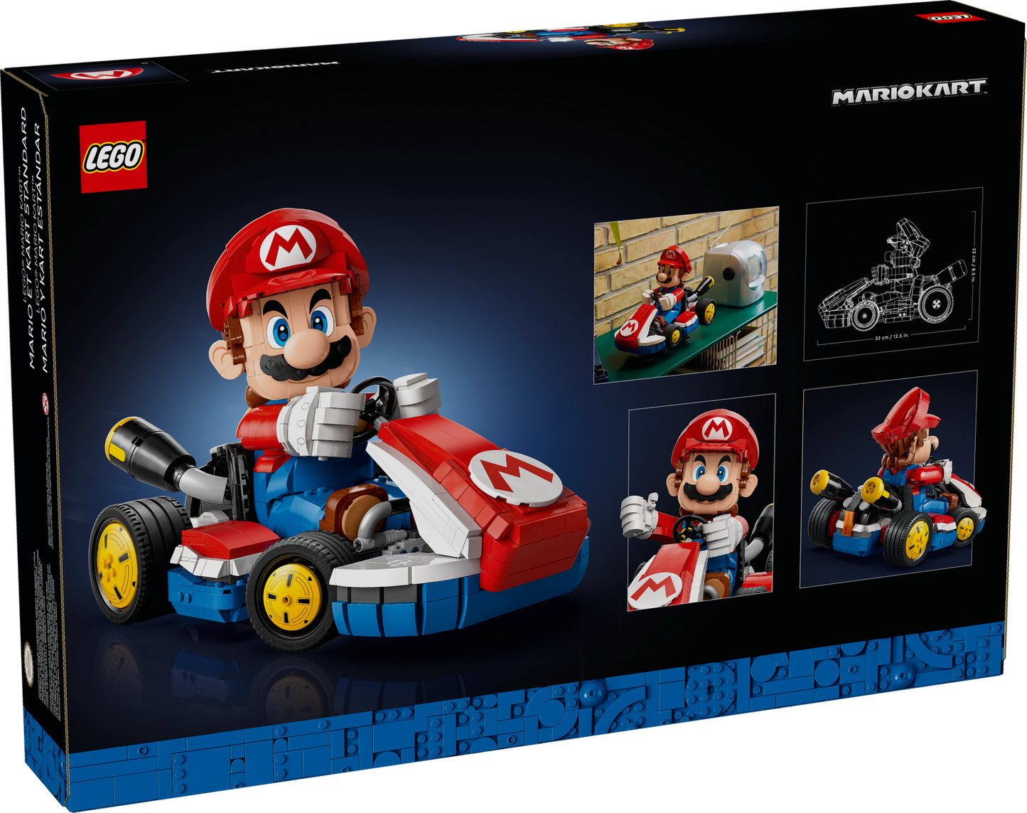 Super Mario 72037 Mario Kart: Mario & Standard-Kart