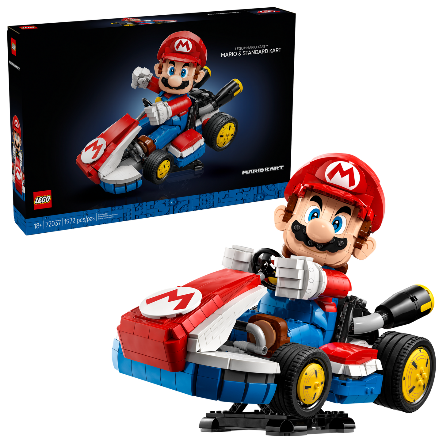 Super Mario 72037 Mario Kart: Mario & Standard-Kart