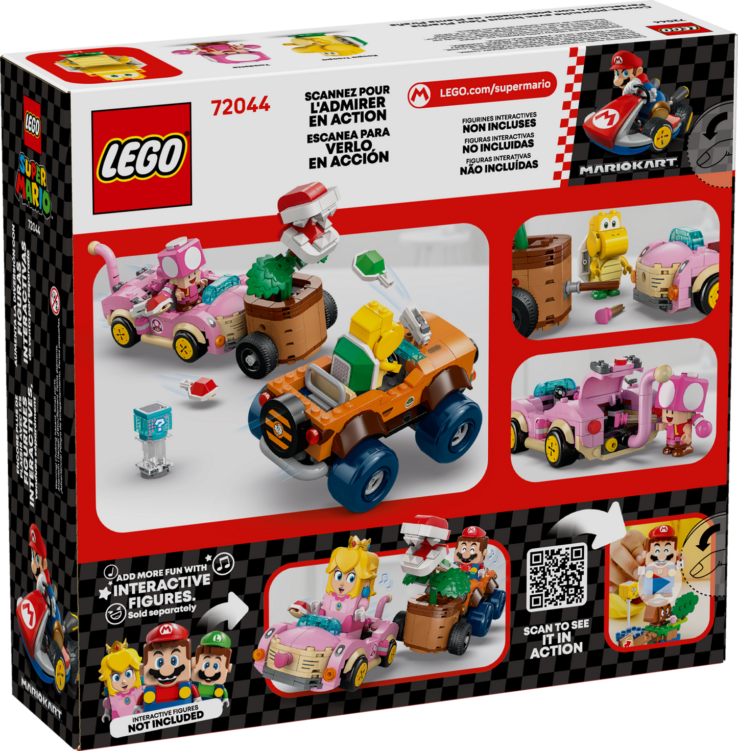 Super Mario 72044 Mario Kart Power-Up-Jagd mit Piranha-Pflanzen