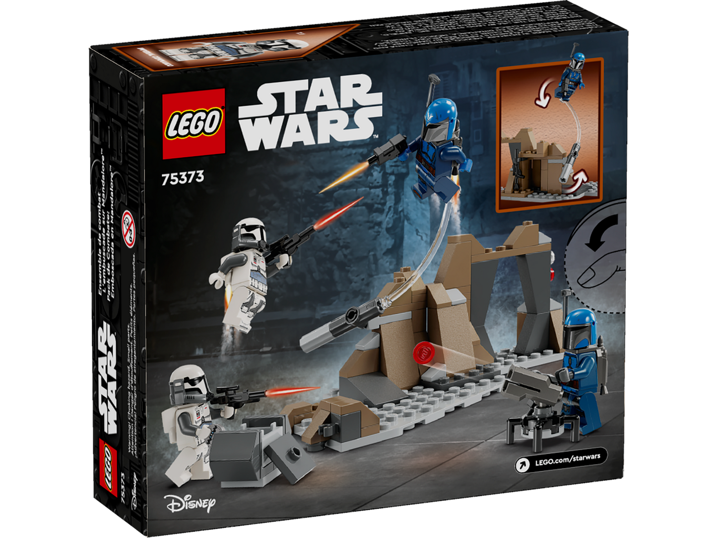 Star Wars 75373 Hinterhalt auf Mandalore Battle Pack