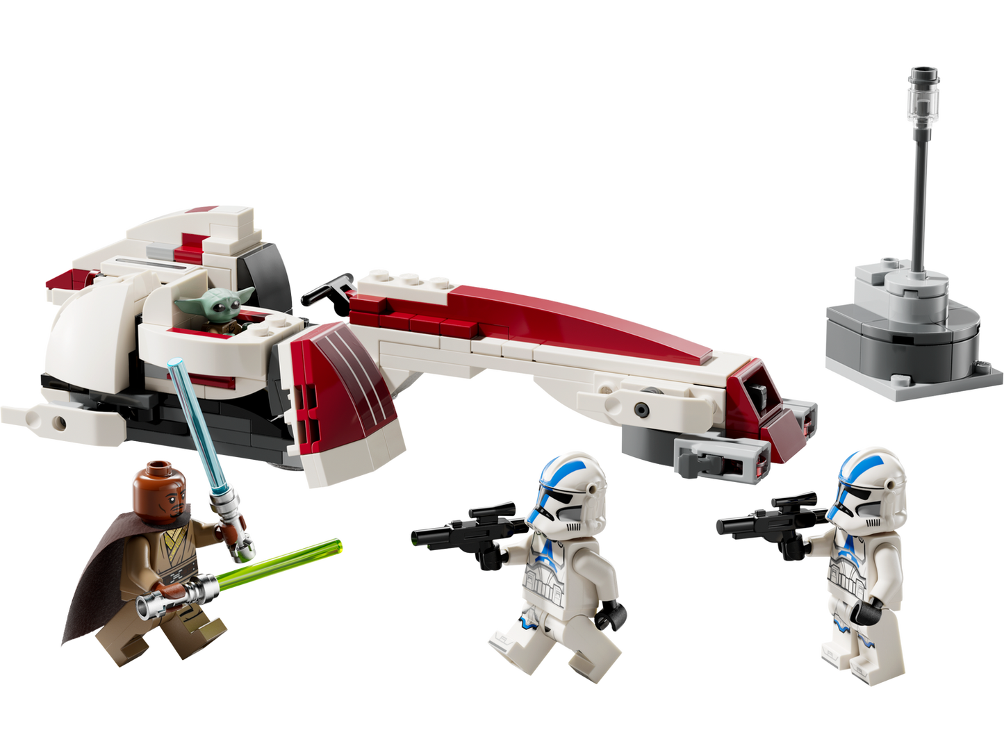 Star Wars 75378 Flucht mit dem BARC Speeder