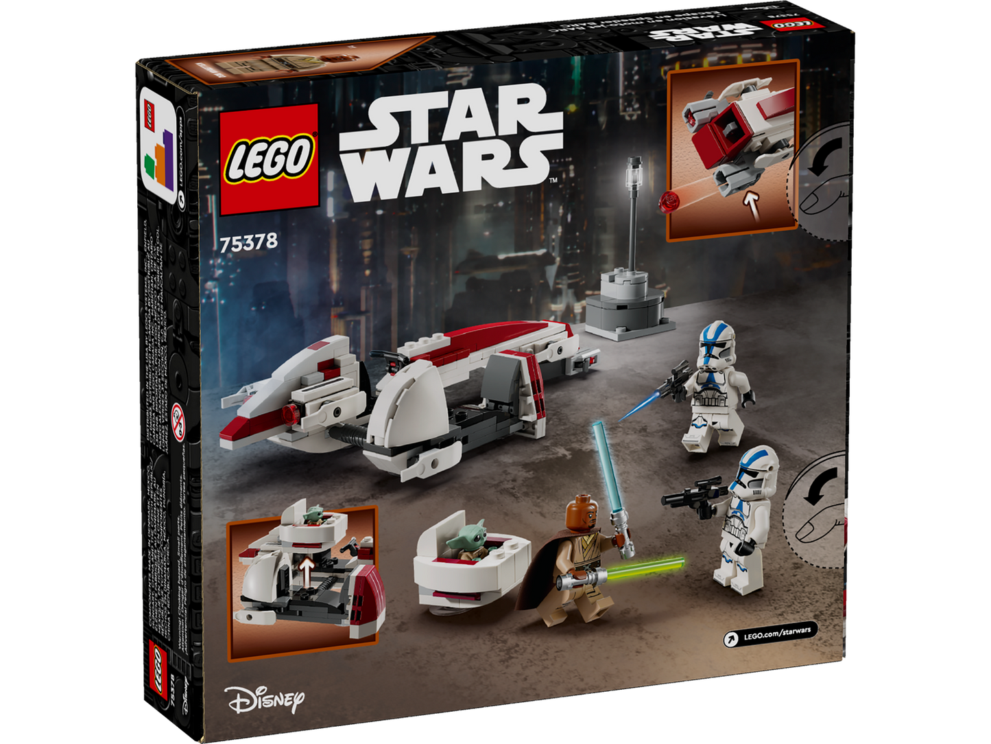 Star Wars 75378 Flucht mit dem BARC Speeder